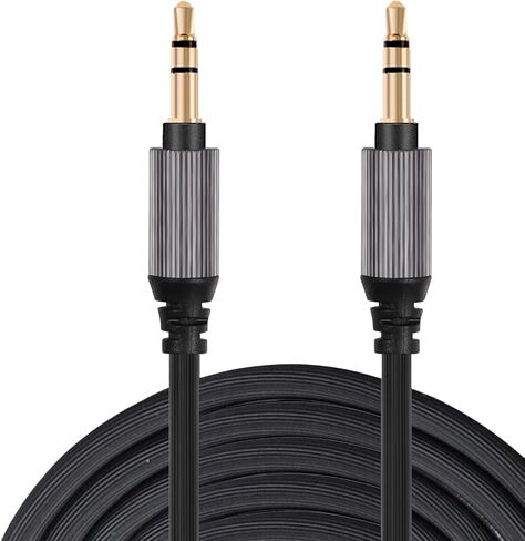 FAAEAL ATH-M50xBT Coiled Audio Cable Aux Cord Compatible with Audio Technica ATH-M50xBT2 SR50BTBK S700BT Wireless Headphones,3.5mm(1/8") Extension Wire with 6.35mm(1/4") Adapter 14ft in Kuwait