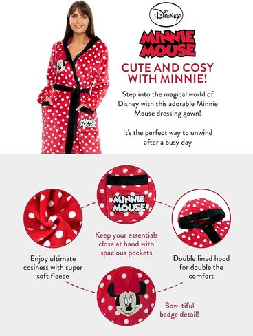 Disney Womens' Minnie Mouse Robe in Saudi Arabia