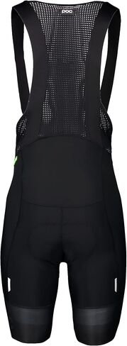 POC Essential Road Vpds Bib Short - Men's Uranium Black/Uranium Black, L in Saudi Arabia