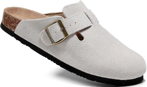 Clogs For Women, Womens Clogs And Mules House Slipers With Arch Support And Adjustable Buckle in Kuwait