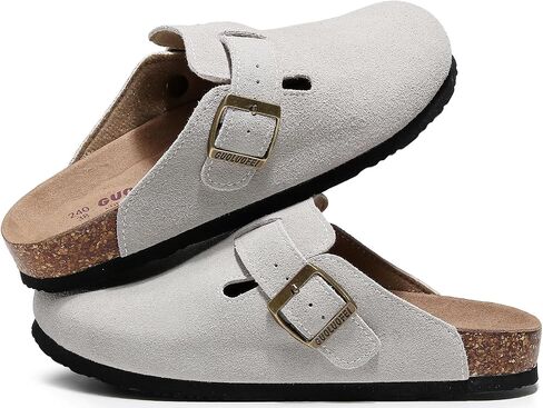 Clogs For Women, Womens Clogs And Mules House Slipers With Arch Support And Adjustable Buckle in Kuwait