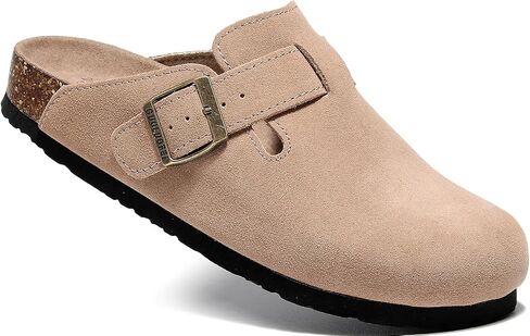 Clogs For Women, Womens Clogs And Mules House Slipers With Arch Support And Adjustable Buckle in Saudi Arabia
