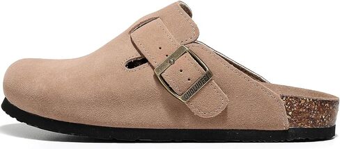 Clogs For Women, Womens Clogs And Mules House Slipers With Arch Support And Adjustable Buckle in Saudi Arabia