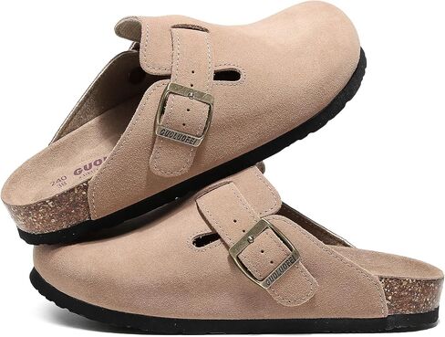 Clogs For Women, Womens Clogs And Mules House Slipers With Arch Support And Adjustable Buckle in Saudi Arabia