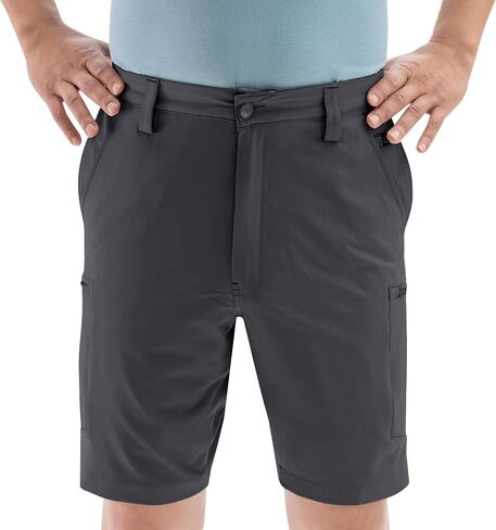 SCOTTeVEST Action Adventure Short for Men - 17 Hidden Pockets - Water Repellent Pant for Travel & More in Saudi Arabia