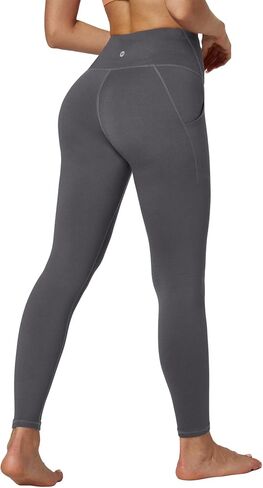 Ewedoos Women's Fleece Lined Leggings with Pockets Winter Thermal Leggings for Women High Waisted Yoga Warm Leggings in Saudi Arabia