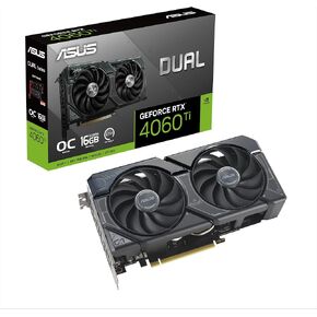 اسس بطاقة رسومات جيفورس RTX™ 4060 Ti 16GB اصدار كسر سرعة المعالج GDDR6 (منفذ الملحقات الاضافية السريع 4.0، 16GB GDDR6، DLSS 3، HDMI 2.1a، منفذ عرض 1.4a، تصميم 2.5 فتحة، تصميم مروحة محورية، تقنية 0 in Saudi Arabia
