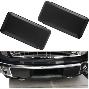 2PCS Pront Pumper Cover استبدال OEM#JL3Z17E810AB ، لوحة حراسة الوفير الأمامية متوافقة مع أجزاء فورد 2018-2020 F-150 ، إدراج حراس المصد للسيارات إكسسوارات السيارات