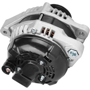 Alternator Replacement New Fit for 2.4L Honda Accord 2008 2009 2010 2011 2012, for Acura TSX 2009 2010 2011 2012 2013 2014 130Amp, 12V Replace for 11390N, 1042105890, 12870
