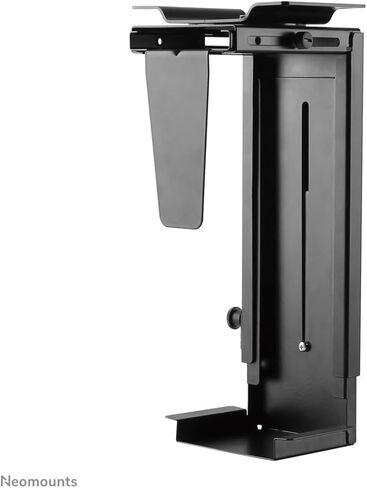 Newstar CPU-D025BLACK Under Desk PC Mount (Suitable PC Dimensions - Height: 3-60 cm/Width: 8-70 cm) - Black in Saudi Arabia