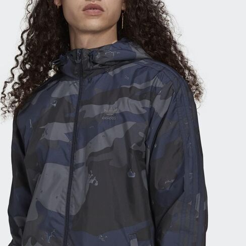 سترة واقية من الرياح برسومات Camo Pack من adidas Originals للرجال in Saudi Arabia