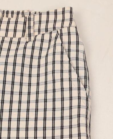 Lisskolo Women's Drawstring Linen Bermuda Shorts for Women Elastic Waist Summer Cotton Short in Kuwait