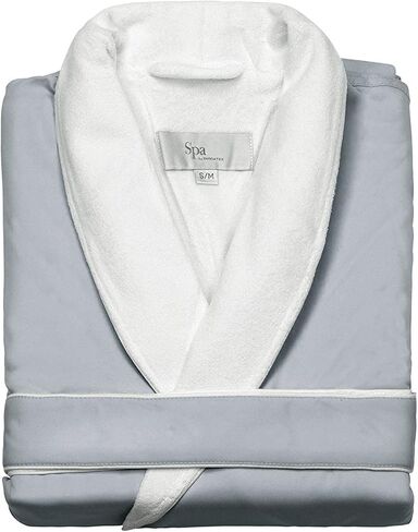 Kassatex SRK-148-CR Spa Robe, Cream (Small/Medium) in Saudi Arabia