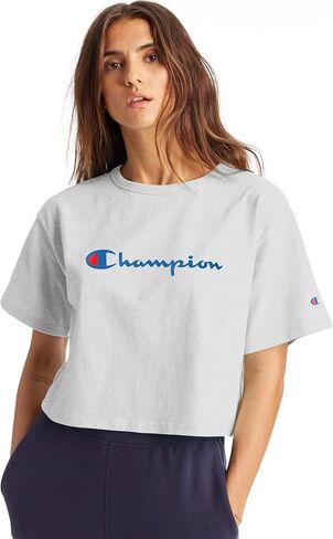 قميص رياضي نسائي عاكس من Champion باللون الأزرق النشط، مقاس S in Saudi Arabia