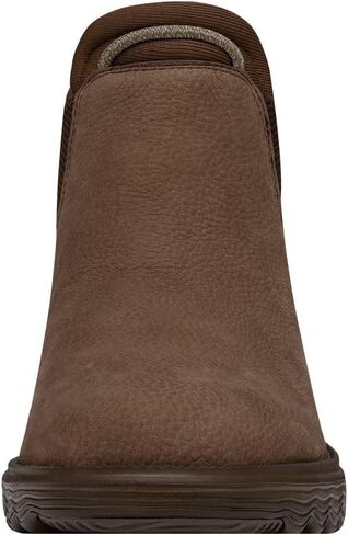 Hey Dude Branson Boot Craft Leather Brown Size 9 | Men's Boots | Men's Pull on Boots | Comfortable & Light-Weight in Saudi Arabia