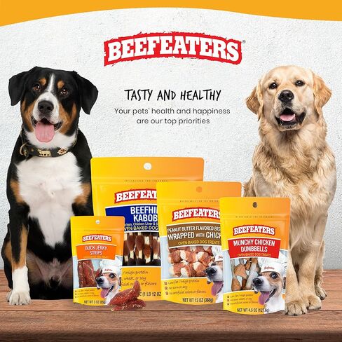 Beefeaters Duck Jerky Strip Treats for Dogs | 38 oz in Kuwait