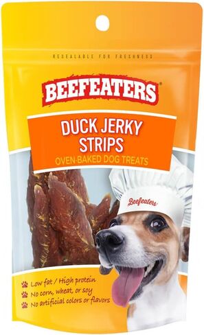 Beefeaters Duck Jerky Strip Treats for Dogs | 38 oz in Kuwait