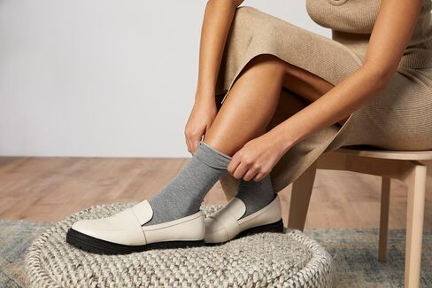 K. Bell Socks womens Soft and Dreamy 3 Pack Crew Casual Sock, Gray Marl, Shoe Size 4-10 US in Saudi Arabia
