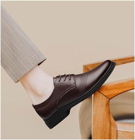 MWX Men's Dress Oxford Shoes Classic Wingtip Toe Lace Up Supe in Kuwait