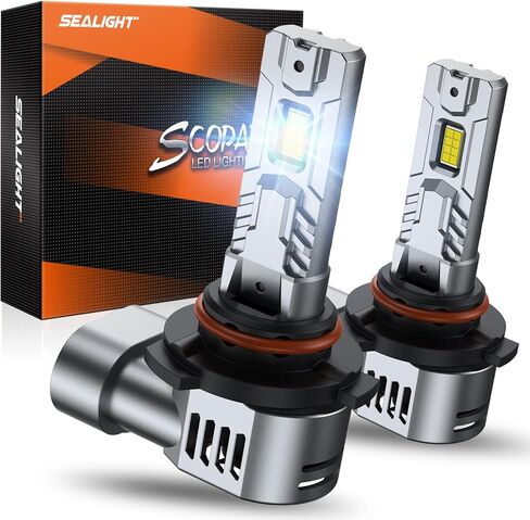 SEALIGHT H1 Fog Light Bulbs 36000LM 6500K Cool White 1:1 Design 50000+ Lifespan, 5 Mins Installation, Pack of 2 in Saudi Arabia