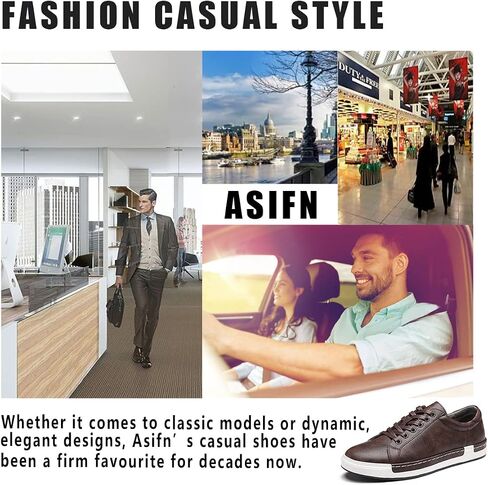 Men Leather Casual Shoes Lace-up Oxford Fashion Non-Slip Flats Trendy Business Comfortable Sneakers in Kuwait