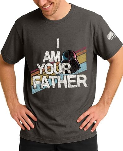 Flafens Men's T-Shirts for Dad - Fathers Day Shirts for Grandpa, Husband, Daddy, Crewneck Short Sleeve Graphic Tees Soft Tops in Kuwait