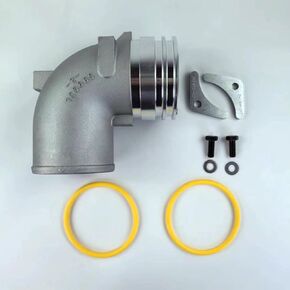 توصيل توربو ، كوع 7C-5665 متوافق مع المحرك اليرقة 3406E C-15 C-16 C-18 C13 جرار 621G 623G 627F 627G 631D651B