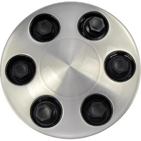 4pcs Fit for Chevy Avalanche Silverado Suburban 1500 Tahoe AVALANCH Wheel Hub Center Cap 9596341 (4PCS Silver)