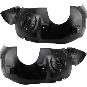 TRQ Front Inner Fender Liner Set Compatible with 2010-2013 Chevrolet Equinox GM1248223 GM1249223
