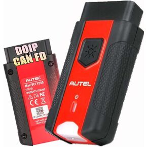 Autel MaxiVCI V200 Vehicle Communication Interface OBD2 Connector Bluetooth Adapter Work with MS906PRO MK906PRO TS ITS600 KM100 BT608 BT609 Wireless VCI200 Diagnostic DoIP CAN FD