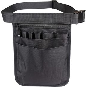 Nurse Fanny Pack for Women, Nurse Tool Belt, Nursing Fanny Pack for Nurses, Nurse Fanny Pack Organizer, Multi-Compartment Nurse Storage Bag with Adjustable 10x7Inch