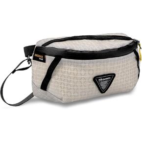 HIKEMAN Crossbody Fanny Pack for Men Hiking Waist Packs Multifunctional Outddoor Chest Bag Attached to Any Backpack Carry Fanny Pack for Walking Traveling Casual Cycling Running Hiking (Silvery) in Kuwait