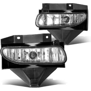 DNA Motoring FL-ZTL-115-AM AM FORT FOG LIGHT DRIVER & PARKENGER SDEANS تعزز الرؤية [متوافق مع 99-04 FORD MUSTANG GT]
