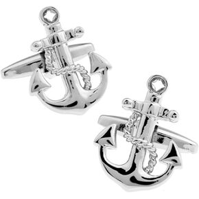 Anchor Cufflinks – Timeless Nautical Accessories for Navy and Sea Enthusiasts