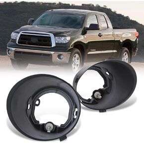 أغطية أضواء الضباب Autowiki لعام 2007-2013 Toyota Tundra ، استبدال مصابيح الضباب البلاستيكي ببديل 07-13 TUNDRA 1 زوج زوج وجانب الراكب