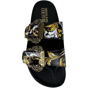 Versace Sandal 78VA3SM1 ZS366 Color Black G89