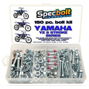 150pc Specbolt Bolt Kit Fits: Yamaha YZ 80 85 125 250. for Maintenance Upkeep and Partial Restoration. YZ80 YZ85 YZ125 YZ250