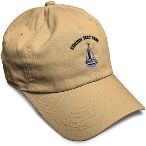 PROGERS Speedy Soft Baseball Cap Cap Boat C القوارب التطريز الشراعية الشراعية.