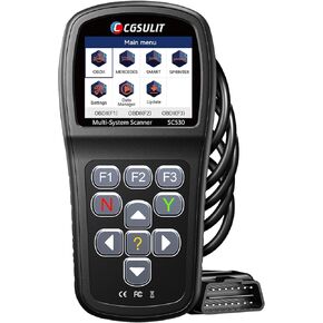 CGSULIT SC530 OBD2 Scanner All System Code Reader for Mercedes Benz/Sprinter/Smart, Bidirectional Diagnostic Scan Tool with 30+ Service, ABS Bleed, Oil/EPB/SRS/SAS/TCM/BMS Reset, Auto VIN, Free Update