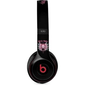 غلاف صوتي من Skinit متوافق مع Beats Solo 3 Wireless - تصميم سفينة الفضاء Warner Bros Rick and Morty المرخص رسميًا in Kuwait