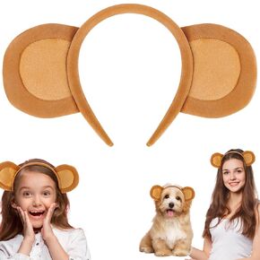 Cute Dalmatian Dog Ears Headband Adult Halloween Dalmatian Dog Ears HairBand Animal Head Band Costume Adult Party Accessories for Halloween Cosplay
