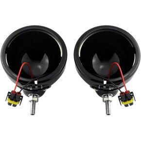 4-1/2 Fog Lights Housing Bracket 4.5 Inch led Passing Lamp Mount Ring Bucket Auxiliary Lamp Bucket for Motorcycle