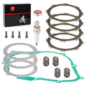 لوحات احتكاك القابض الثقيلة ومجموعة طوقا لـ Honda CRF80F CRF100F 2004-2013 XR80R XR100R 1987-2004