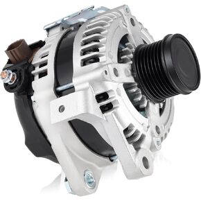 13754 Car Alternators Fit for Toyota Camry Alternator 1997-2001 L4 2.2L, Solara 1999-2001 L4 2.2L Automotive Replacement Alternators 111468, 1012119510, 101211-9580, 9661219951 80Amp Alternator