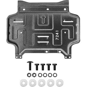 Front Engine Skid Plate, Engine Splash Shield Protection Guard Compatible with Dodge RAM 1500 2019-2024 (Not Include Classic Model)