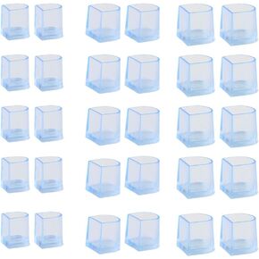 Ximimark 30pcs Silicone High Heel Protectors, Anti-Slip Stiletto Dance Heel Covers, Shoe Care Stoppers for Latin Dancing（L+M Size）