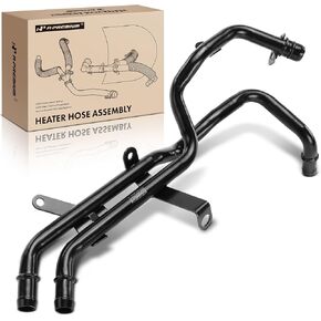 A-Premium HVAC Heater Hose Pipe Line Assembly Compatible with Chevrolet Malibu 2006-2010 & Pontiac G6 2006-2010 & Saturn Aura 2007-2008, 3.5L 3.9L