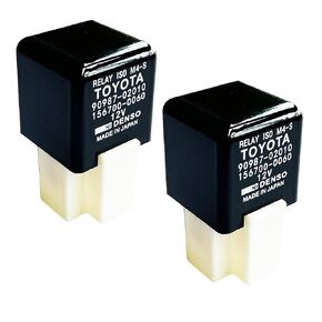 2Pcs 90987-02010 156700-0060 Automotive Replacement Starter Relay 12VDC 4 Pin 40A