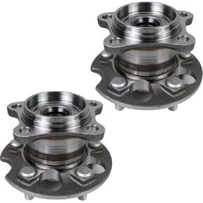 PAROD Pair 512284 Rear Wheel Bearing and Hub Assembly Compatible with 2004-2013 Toyota Highlander, 2009-2016 Venza, 2004-2006 Lexus RX330, 2007-2009 RX350, 2006-2008 Lexus 5Lugs Non-ABS