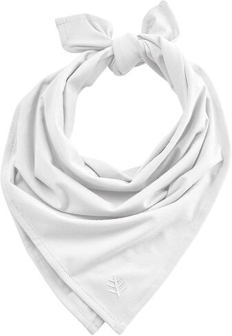 Coolibar UPF 50+ Men's Women's Sanibel Everyday Beach Bandana - Sun Protective (One Size- Grey/White Stripe) in Saudi Arabia